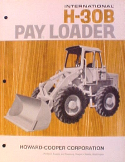 Hough h30 payloader manual