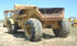 DW21 87E CATERPILLAR SCRAPER TRACTOR WITH ATHEY ROCK BUCKET LEFT REAR VIEW