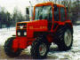 Minsk Tractor Savod also produced this MTZ-1221, a 130HP 11000 lb tractor