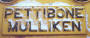 Cast sign from Pettibone Mulliken 125 wheel loader