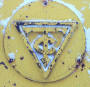 Cast "Tractomotive Corp" logo for Allis Chalmers wheel loaders